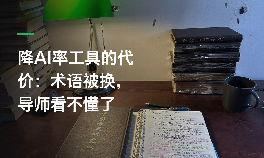 降AI率工具的代价：术语被换，导师看不懂了
