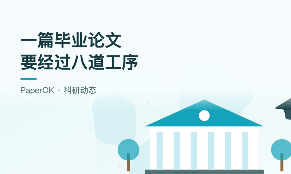 一篇毕业论文要经过八道工序：PaperOK在每一步能帮你做什么